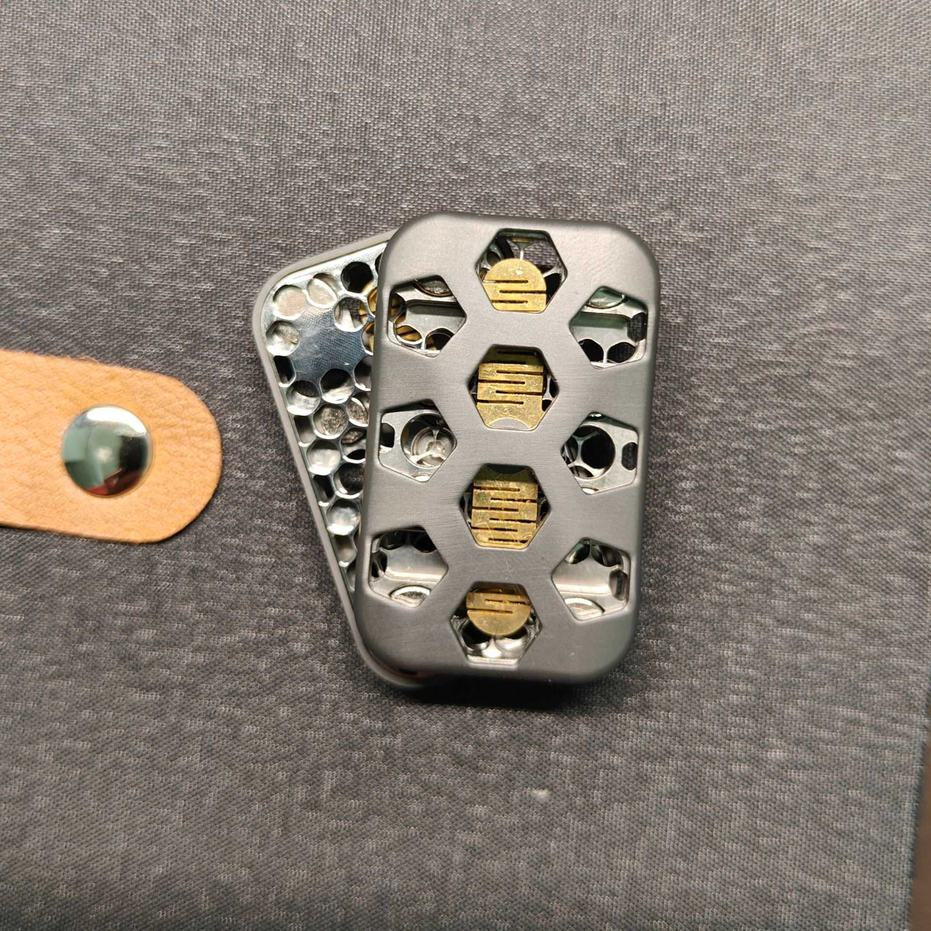 JZEDC Alpha Zirconium Alloy Slider | Mechanical EDC Fidget Toy