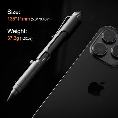 Bullet Ant 3.0: Titanium Tactical Bolt-Action Multi-Tool Pen