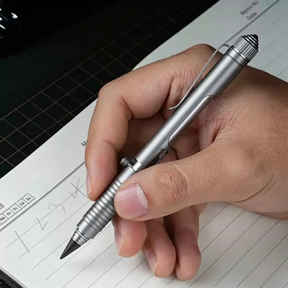 Bullet Ant 3.0: Titanium Tactical Bolt-Action Multi-Tool Pen
