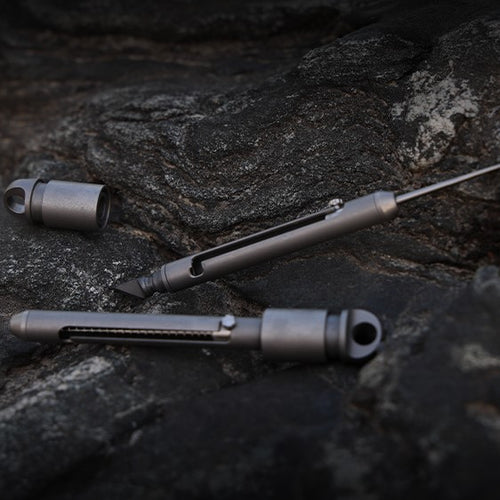 The AcePick – Titanium Quick-Release Toothpick & Multi-Tool