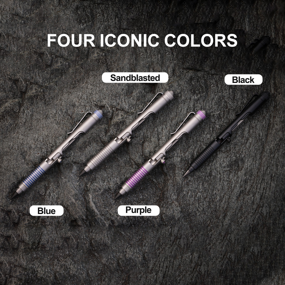Bullet Ant 3.0: Titanium Tactical Bolt-Action Multi-Tool Pen
