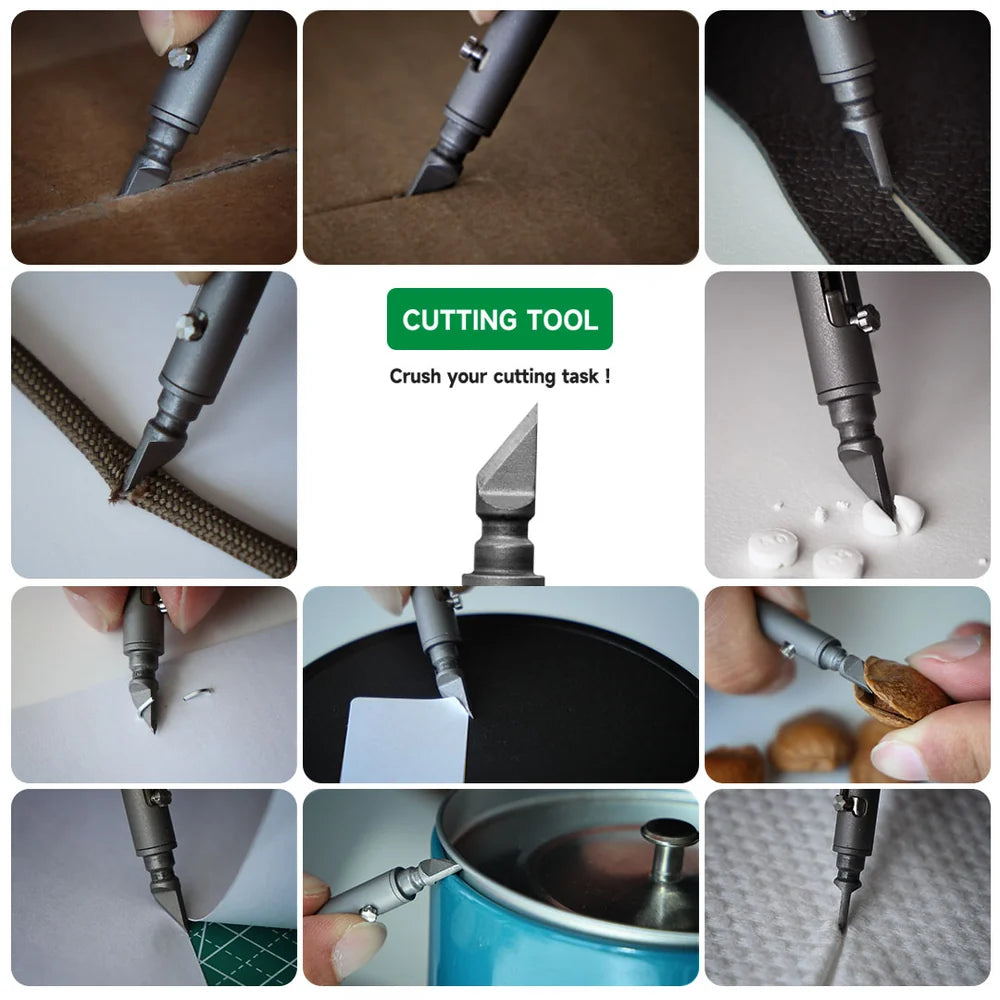 The AcePick – Titanium Quick-Release Toothpick & Multi-Tool