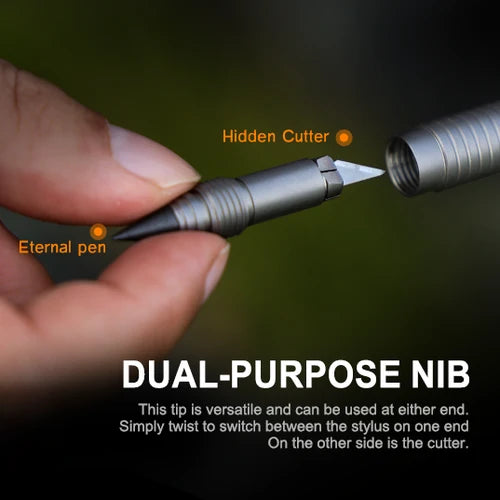 Bullet Ant 3.0: Titanium Tactical Bolt-Action Multi-Tool Pen