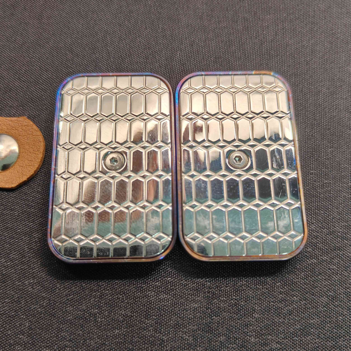 Sliders Titanium JZEDC @ Slider – Titanium & Zirconium EDC Fidget Toy