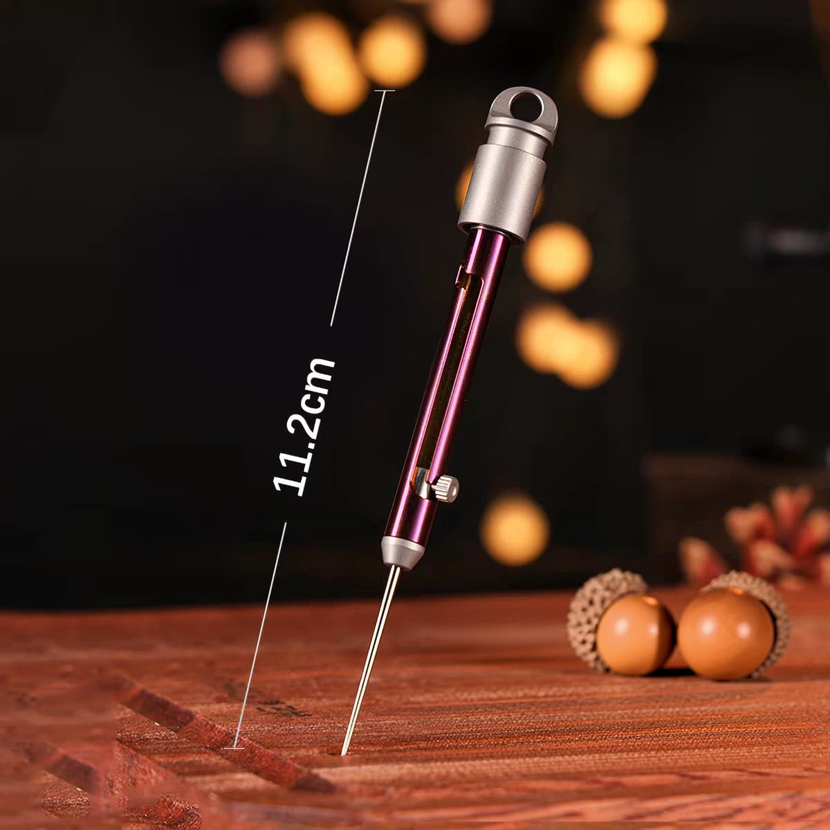 The AcePick – Titanium Quick-Release Toothpick & Multi-Tool