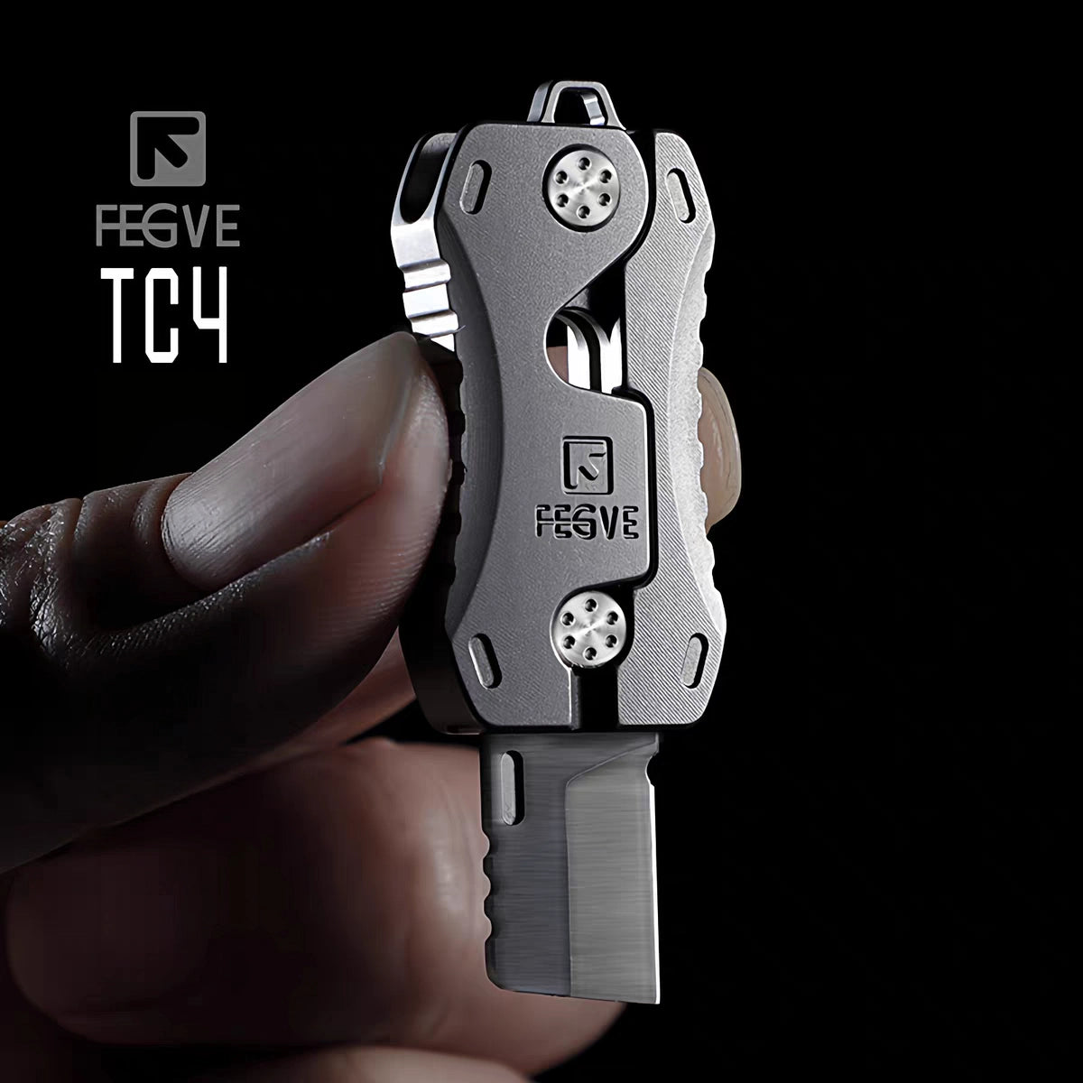 Titanium Gravity Knife