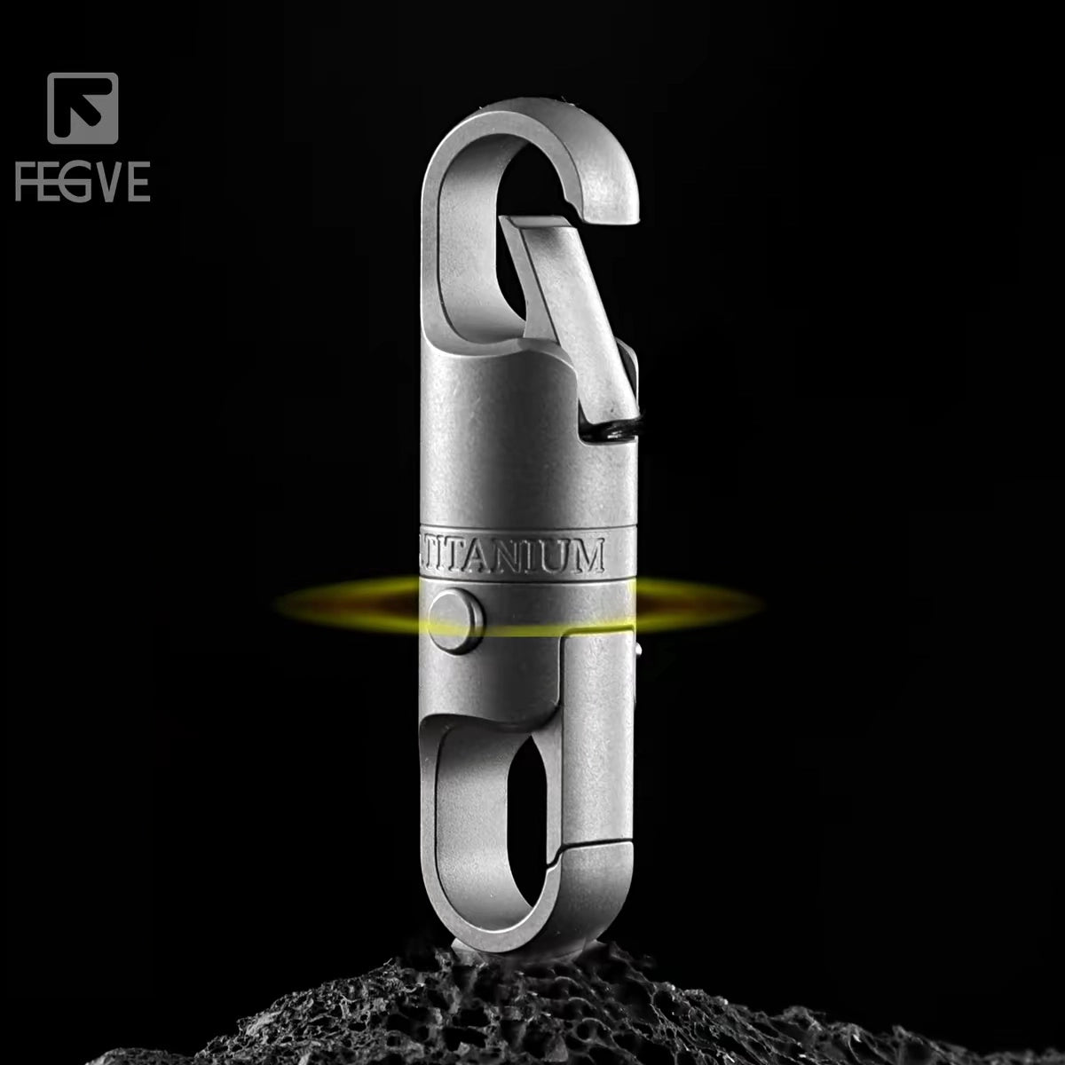 Titanium Alloy Dual-Opening Magnetic Clip