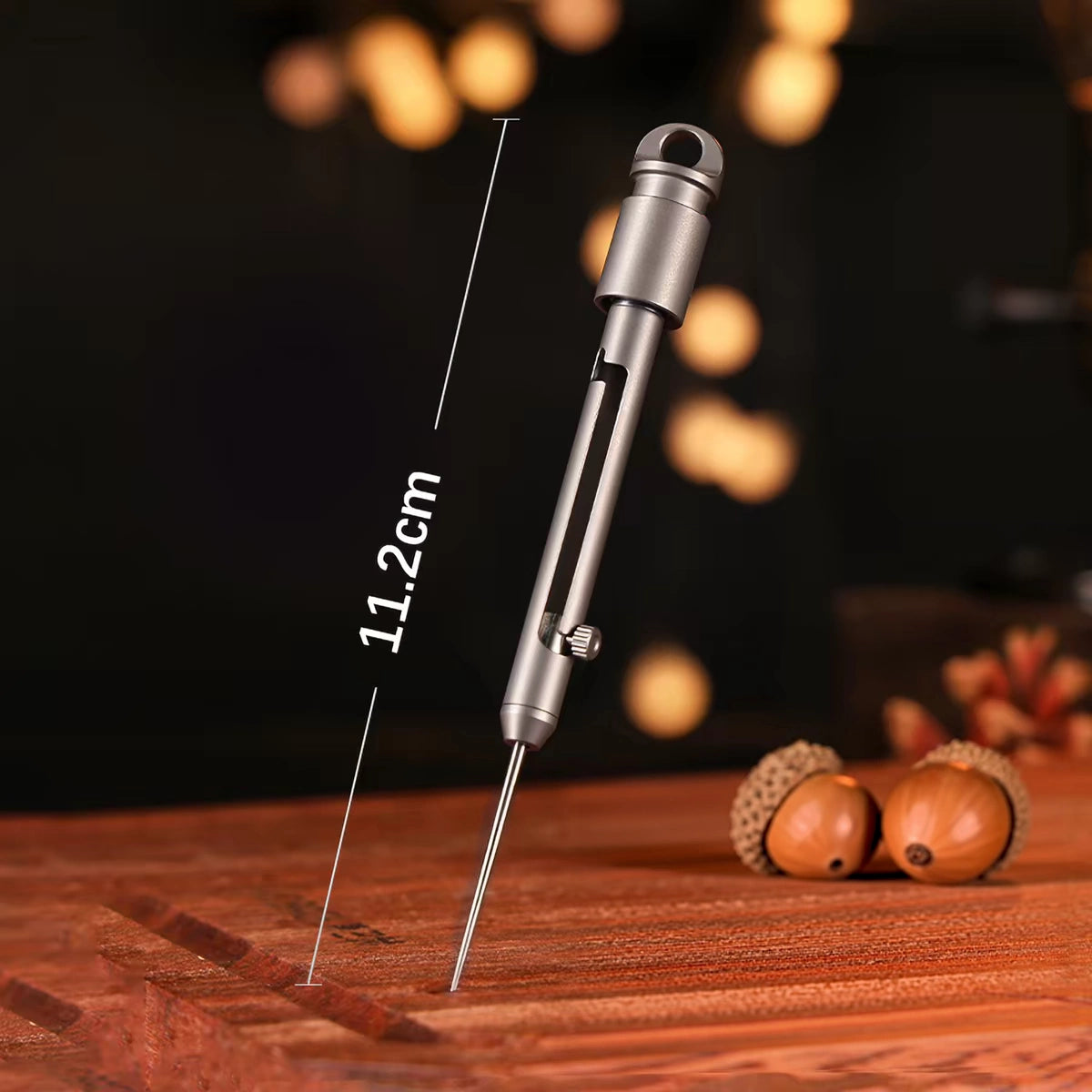 The AcePick – Titanium Quick-Release Toothpick & Multi-Tool
