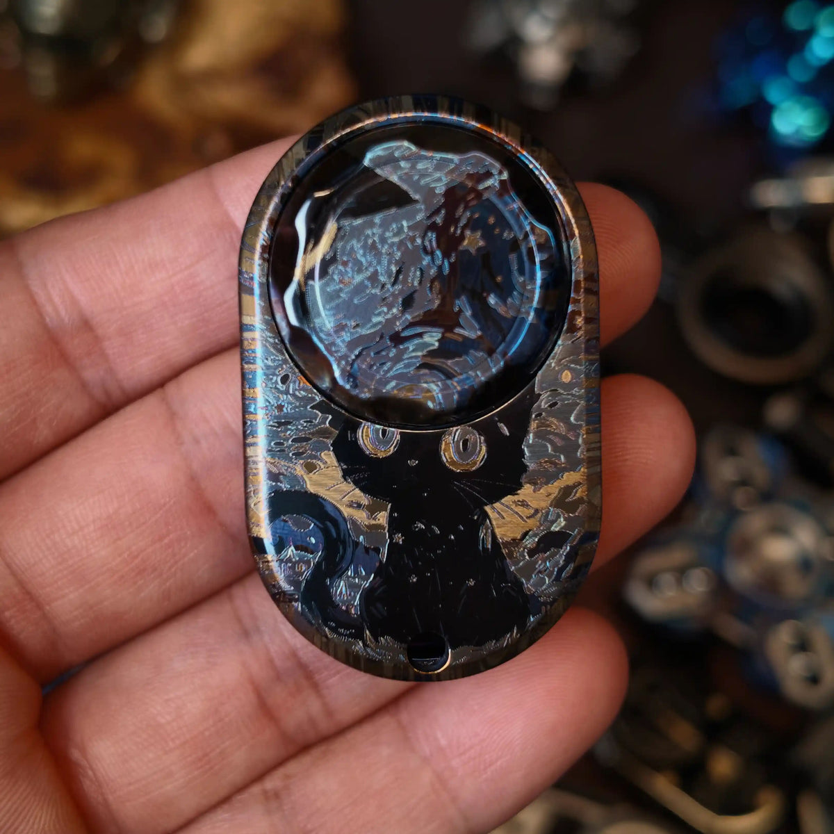 Yinjie｜Titanium Magnetic Rotor Mechanical EDC Fidget Toy